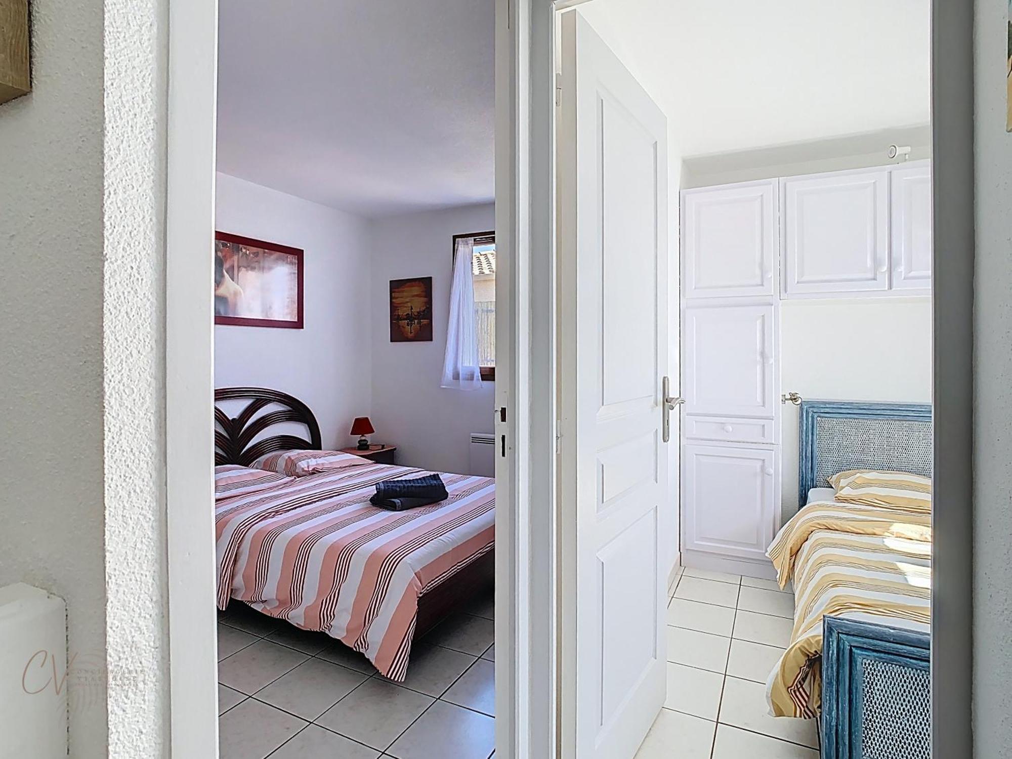 Petit Coin De Paradis Dans Residence Avec Piscine Vias Exteriör bild
